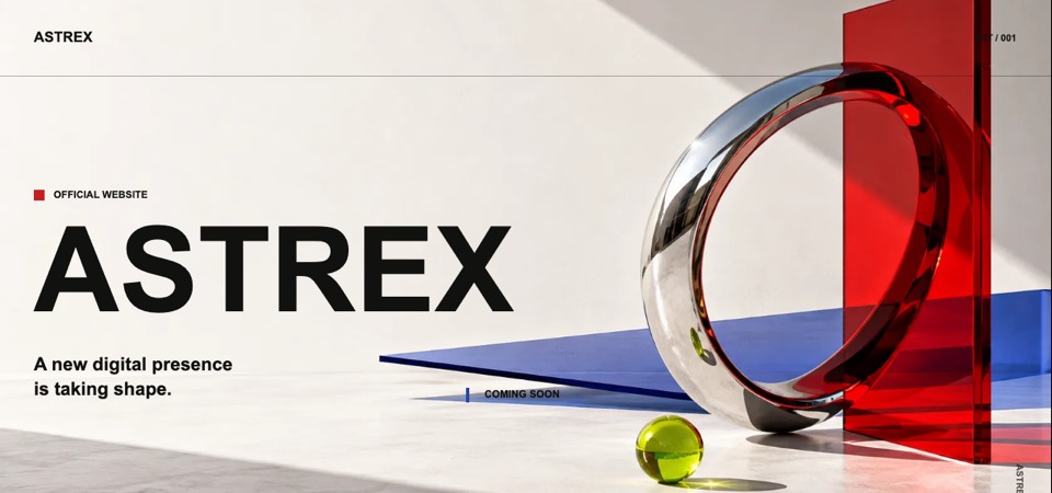 Astrex — coming soon page